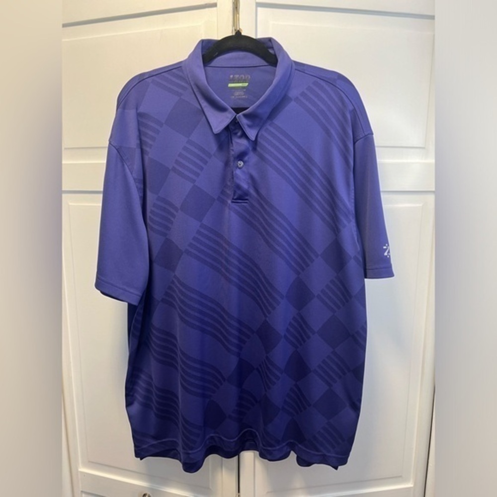 Izod Xtreme Function Golf Polo Size Men’s XXL Color Purple